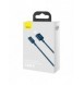 Baseus Superior kabel USB - Lightning 2,4A 1 m Blå (CALYS-A03)