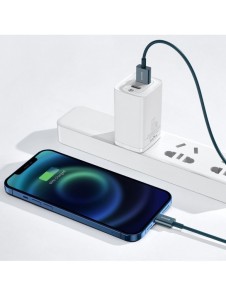 Baseus Superior kabel USB - Lightning 2,4A 1 m Blå (CALYS-A03)
