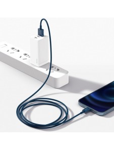 Baseus Superior kabel USB - Lightning 2,4A 1 m Blå (CALYS-A03)