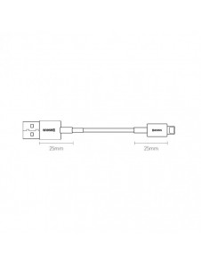 Baseus Superior kabel USB - Lightning 2,4A 1 m Blå (CALYS-A03)
