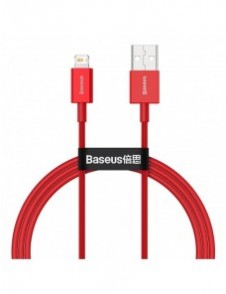 Baseus Superior USB - Lightning-kabel 2,4 A 1 m röd (CALYS-A09)