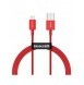 Baseus Superior USB - Lightning-kabel 2,4 A 1 m röd (CALYS-A09)