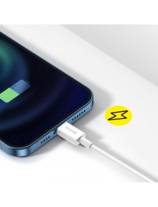 Baseus Superior USB - Lightning-kabel 2,4 A 1 m röd (CALYS-A09)