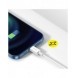 Baseus Superior USB - Lightning-kabel 2,4 A 1 m röd (CALYS-A09)