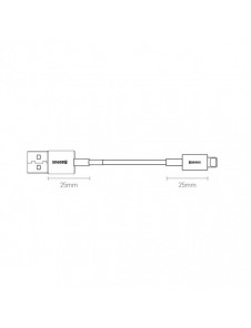 Baseus Superior USB - Lightning-kabel 2,4 A 1 m röd (CALYS-A09)