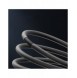 USB - Lightning 2.4A 2m kabel Baseus CoolPlay - svart