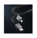 USB - Lightning 2.4A 2m kabel Baseus CoolPlay - svart
