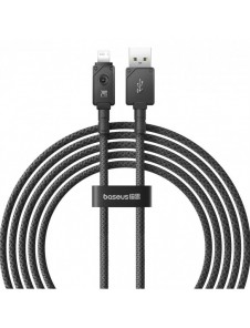 USB-kabel - Lightning Baseus Unbreakable 2.4A 480Mbps 2m - svart