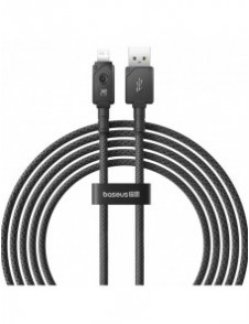 USB-kabel - Lightning Baseus Unbreakable 2.4A 480Mbps 2m - svart