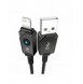 USB-kabel - Lightning Baseus Unbreakable 2.4A 480Mbps 2m - svart