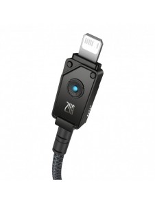 USB-kabel - Lightning Baseus Unbreakable 2.4A 480Mbps 2m - svart