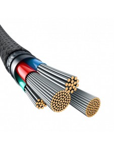 USB-kabel - Lightning Baseus Unbreakable 2.4A 480Mbps 2m - svart