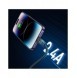 USB-kabel - Lightning Baseus Unbreakable 2.4A 480Mbps 2m - svart