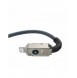 USB-kabel - Lightning Baseus Unbreakable 2.4A 480Mbps 2m - vit