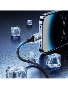 USB-kabel - Lightning Baseus Unbreakable 2.4A 480Mbps 2m - vit