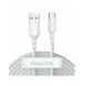 Baseus 2x USB-kabel - USB Typ C snabbladdning Strömleverans Snabbladdning 40 W 5 A 1,5 m vit (TZCATZJ-02)