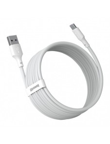 Baseus 2x USB-kabel - USB Typ C snabbladdning Strömleverans Snabbladdning 40 W 5 A 1,5 m vit (TZCATZJ-02)