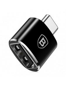 Baseus-adapter från USB till USB Typ C OTG svart (CATOTG-01)