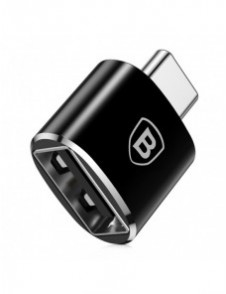 Baseus-adapter från USB till USB Typ C OTG svart (CATOTG-01)