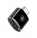 Baseus-adapter från USB till USB Typ C OTG svart (CATOTG-01)