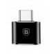 Baseus-adapter från USB till USB Typ C OTG svart (CATOTG-01)