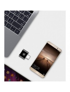 Baseus-adapter från USB till USB Typ C OTG svart (CATOTG-01)