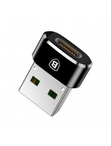 Baseus-adapter från USB Type-C till USB svart (CAAOTG-01)