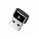 Baseus-adapter från USB Type-C till USB svart (CAAOTG-01)