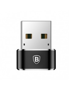 Baseus-adapter från USB Type-C till USB svart (CAAOTG-01)