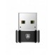 Baseus-adapter från USB Type-C till USB svart (CAAOTG-01)