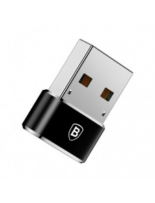 Baseus-adapter från USB Type-C till USB svart (CAAOTG-01)