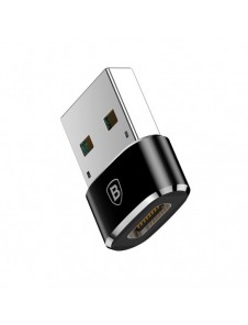Baseus-adapter från USB Type-C till USB svart (CAAOTG-01)