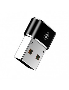 Baseus-adapter från USB Type-C till USB svart (CAAOTG-01)