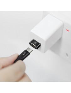 Baseus-adapter från USB Type-C till USB svart (CAAOTG-01)