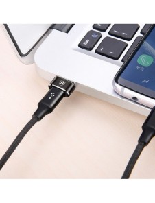 Baseus-adapter från USB Type-C till USB svart (CAAOTG-01)