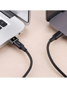 Baseus-adapter från USB Type-C till USB svart (CAAOTG-01)