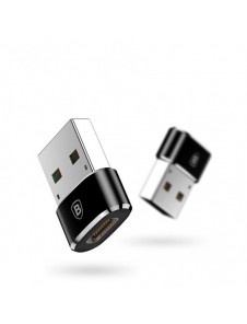 Baseus-adapter från USB Type-C till USB svart (CAAOTG-01)