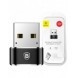 Baseus-adapter från USB Type-C till USB svart (CAAOTG-01)