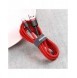 Baseus Cafule Kabel slitstark nylonkabel USB / USB-C QC3.0 2A 3M röd (CATKLF-U09)