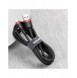 Baseus Cafule Kabel slitstark nylonkabel USB / USB-C QC3.0 2A 3M röd (CATKLF-U09)