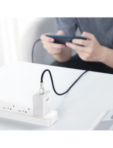 Baseus Cafule Metal Datakabel USB Typ C - USB Typ C 100 W (20 V / 5 A) Strömförsörjning 2 m grön (CATJK-D06)