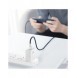 Baseus Cafule Metal Datakabel USB Typ C - USB Typ C 100 W (20 V / 5 A) Strömförsörjning 2 m grön (CATJK-D06)