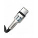 Baseus Cafule Series Metal Data USB Typ C - USB Typ C-kabel Strömförsörjning 100 W (20 V / 5 A) 2 m svart (CATJK-D01)