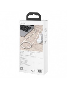 Baseus Cafule Series Metal Data USB Typ C - USB Typ C-kabel Strömförsörjning 100 W (20 V / 5 A) 2 m svart (CATJK-D01)