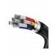 Baseus Cafule Series Metal Data USB Typ C - USB Typ C-kabel Strömförsörjning 100 W (20 V / 5 A) 2 m svart (CATJK-D01)
