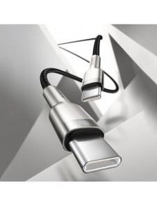 Baseus Cafule Series Metal Data USB Typ C - USB Typ C-kabel Strömförsörjning 100 W (20 V / 5 A) 2 m svart (CATJK-D01)