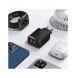 Baseus Kompakt snabbladdare 2x USB / USB Typ C 30W 3A Strömförsörjning Snabbladdning svart (CCXJ-E01)