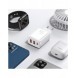 Baseus Kompakt snabbladdare 2x USB / USB Typ C 30W 3A Strömförsörjning Snabbladdning vit (CCXJ-E02)