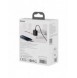 Baseus Kompakt snabbladdare USB / USB Typ C 20W 3A Power Delivery Quick Charge 3.0 svart (CCXJ-B01)