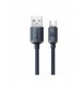Baseus Crystal Shine Series-kabel USB-kabel för snabb laddning och dataöverföring USB Typ A - USB Typ C 100W 2m svart (CAJY00050